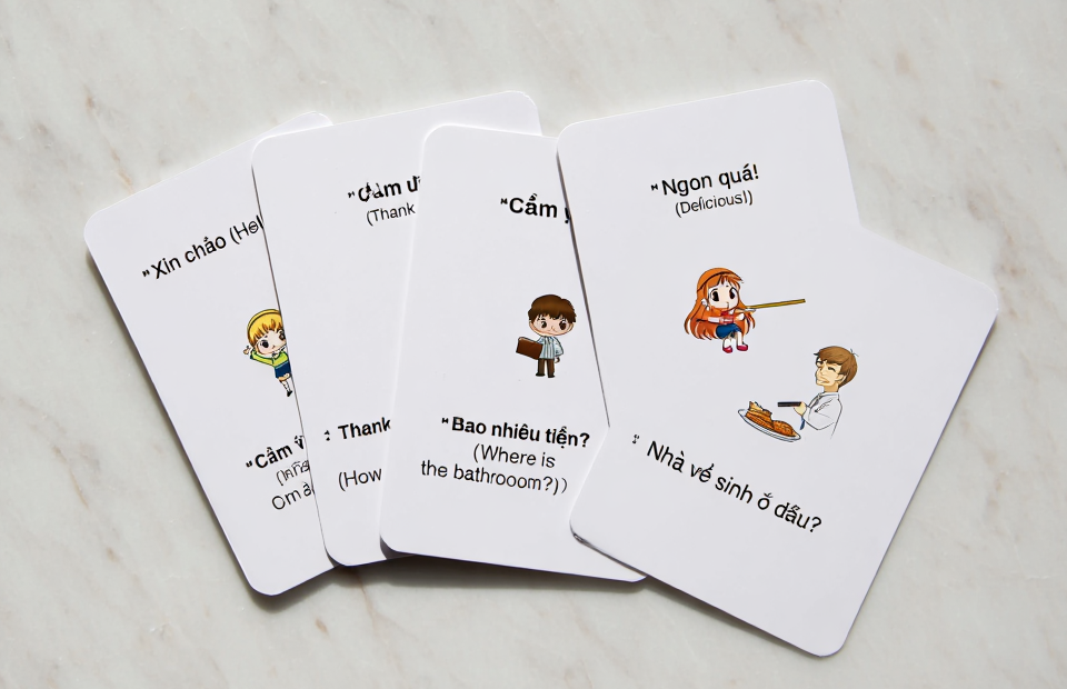 Essential Vietnamese Travel Phrases: Tourist Survival Kit Flashcards
