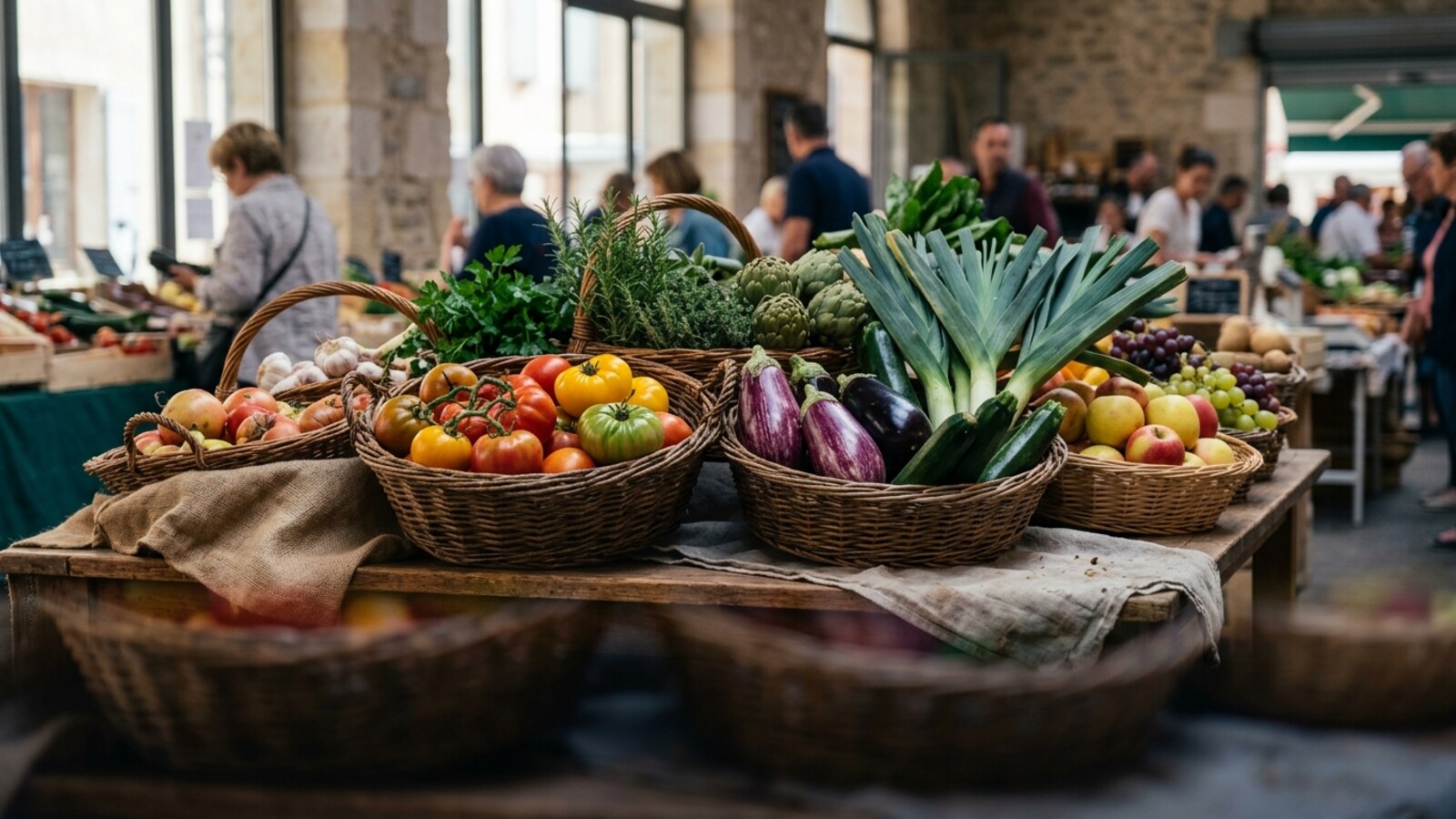 French Food Vocabulary - Fruits and Vegetables