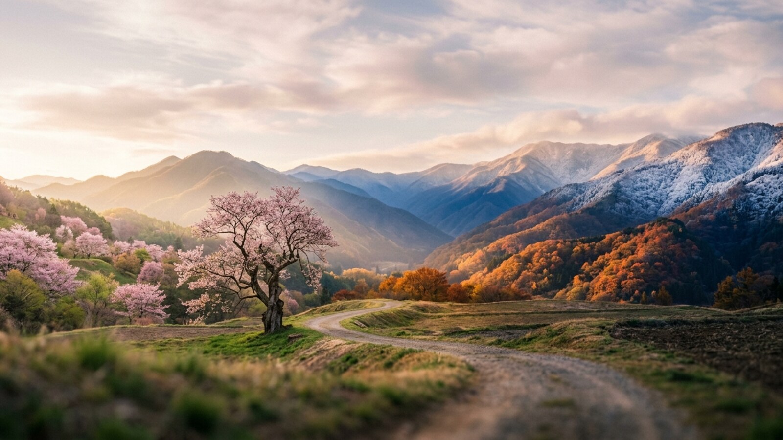 Japanese Weather and Seasons Vocabulary Flashcards