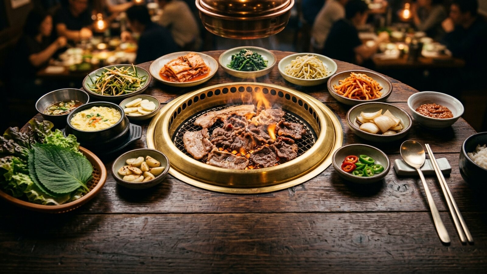 Korean Phrases for Ordering Food and BBQ