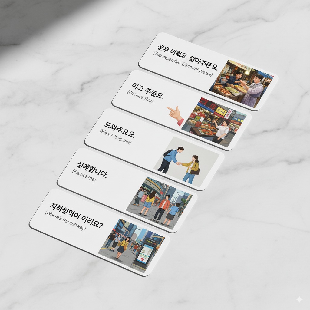 Practical Korean - Intermediate Conversation Skills Flashcards