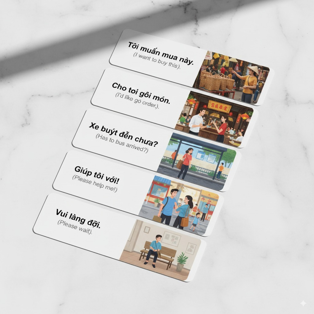 Practical Vietnamese for Extended Stay: Beyond Tourist Basics Flashcards