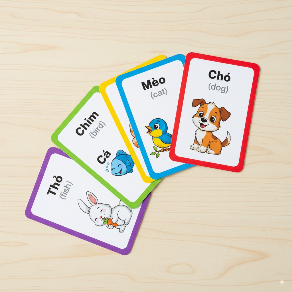 Vietnamese Animals Flashcards